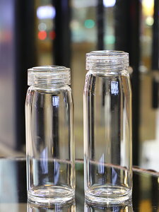 單層玻璃杯學生透明水晶簡約加厚文藝高硼硅玻璃杯男女帶茶隔水杯