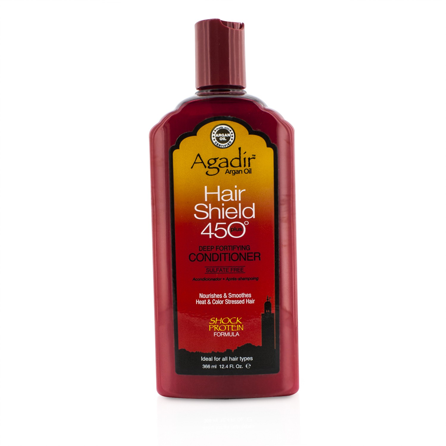 艾卡迪堅果油 Agadir Argan Oil - 深層防護潤髮乳- 不含硫酸鹽 (所有髮質適用) Hair Shield 450 Plus Deep Fortifying Conditioner