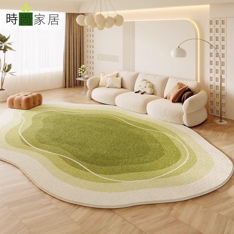 【時尚家居】奶油風曲奇地毯 客廳2025新款免洗可擦地墊 家用臥室輕奢高級感異形地墊 免運 工廠現貨