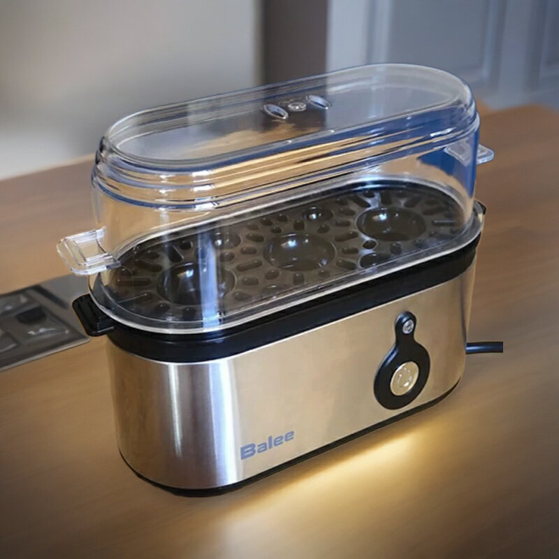 英國balee原創煮蛋神器全自動斷電蒸蛋機小型3枚香港澳門臺灣禮品