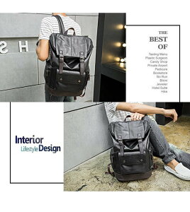FINDSENSE品牌 韓國 新款 FIN韓國出品 包款 時尚 男士 休閒包 書包 電腦 雙肩背包 潮流
