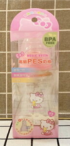 【震撼精品百貨】Hello Kitty 凱蒂貓 三麗鷗 KITTY幼童PES奶瓶(150ML)-標準口徑*07096 震撼日式精品百貨