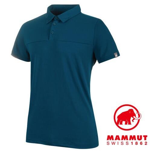 Mammut 長毛象 POLO衫/排汗衣/休閒上衣 Trovat Tour 男款 1017-00031 50134 藍