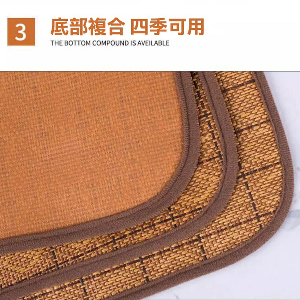 [現貨]天然竹炭纖維 寵物涼蓆 睡窩涼墊 藤編涼蓆 降溫涼蓆 寵物窩涼墊 透氣涼墊 涼墊 小骨頭寵物窩專屬涼墊 5