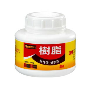 【文具通】3M Scotch 乳膠 白膠 樹酯 樹脂 40g 300g L2060049