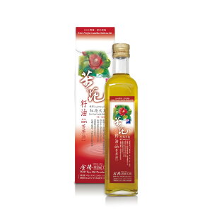 《小瓢蟲生機坊》金椿茶油工坊 - 紅花大菓500ml/罐 油品