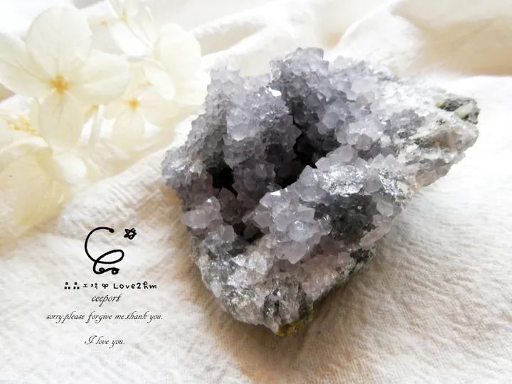 彩晶簇 水晶飾品 晶晶工坊-love2hm 3653