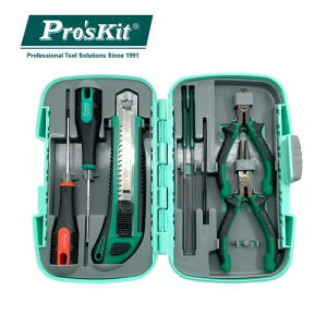 【最高22%回饋 5000點】  ProsKit寶工便攜式家用工具組(9件)PK-301