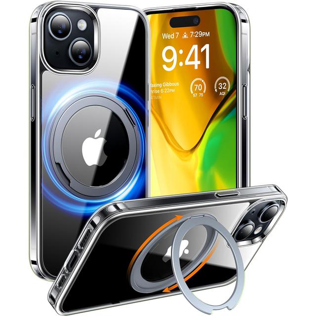 【日本代購】TORRAS 手機殼 UPRO Ostand R 美軍規格  iPhone 15 透明