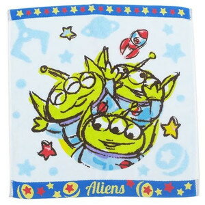 三眼怪星星方巾 迪士尼 玩具總動員 毛巾 手帕 日貨 正版授權 J00013577