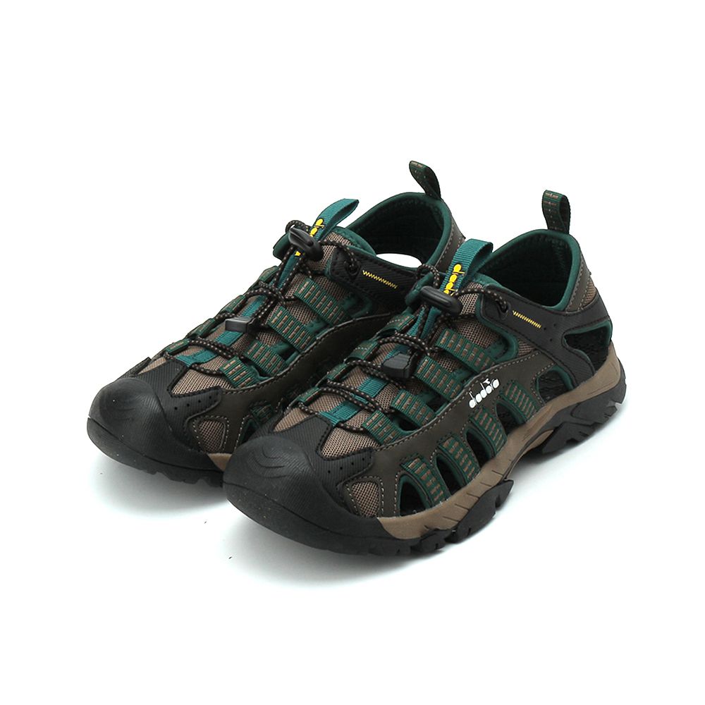 DIADORA 山野溪遊 束帶護趾運動涼鞋 綠 DA73757 男鞋