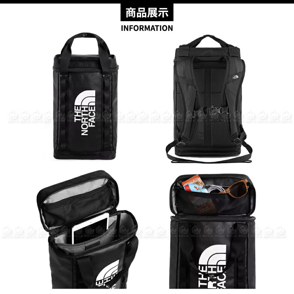 The North Face 14L EXPLORE FUSEBOX-S 後背包《黑》】3KYV/雙肩背包