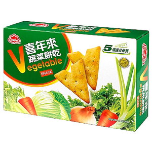 喜年來 大蔬菜餅乾 80g/盒【康鄰超市】