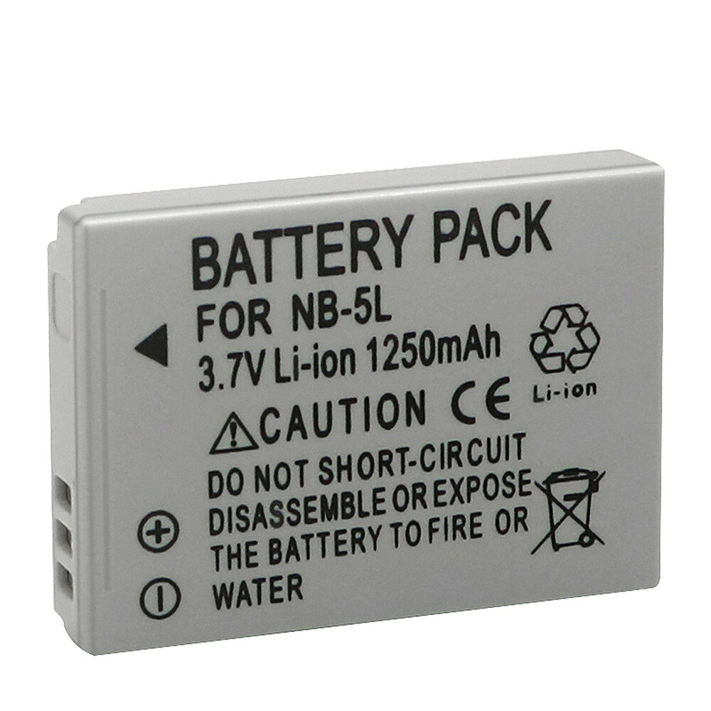 適用佳能NB-5L數碼相機電池Canon全解碼S110 SX2 SX220 S100V