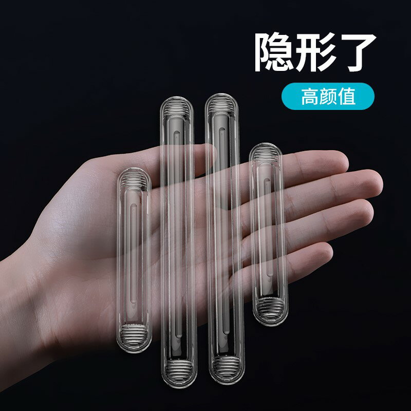 冰箱防撞貼門把手墊矽膠粒家用墻透明門後櫃子開門傢俱防磕碰無痕