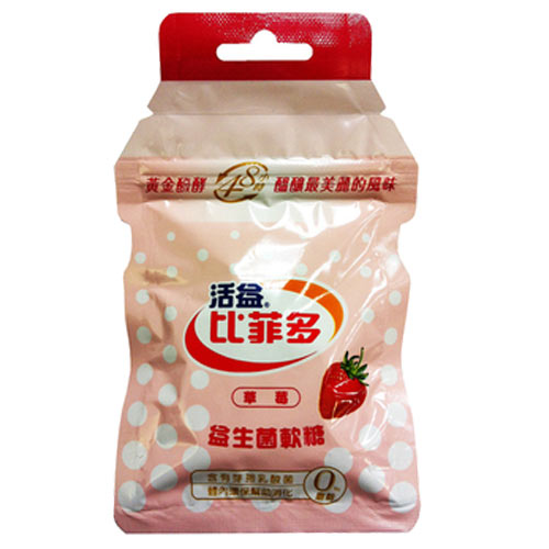 比菲多比菲多軟糖 - 草莓30g/包【愛買】