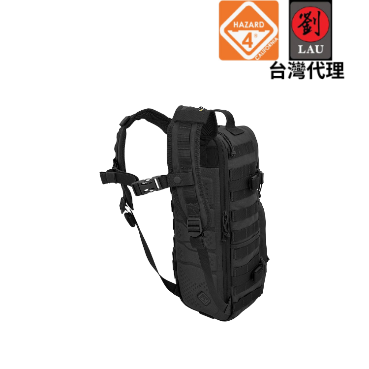 (僅一個)【軍用專業雙肩後背包】HAZARD 4 BKP-PLC-BLK 軍用雙肩後背包(黑) 1