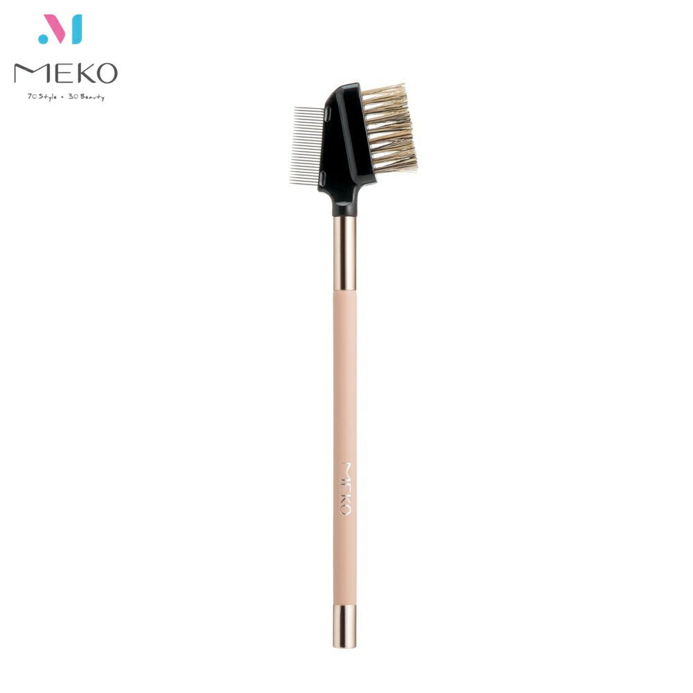 MEKO 磁力粉嫩專業睫毛眉梳兩用刷 /磁吸刷具 Z-039【官方旗艦店】