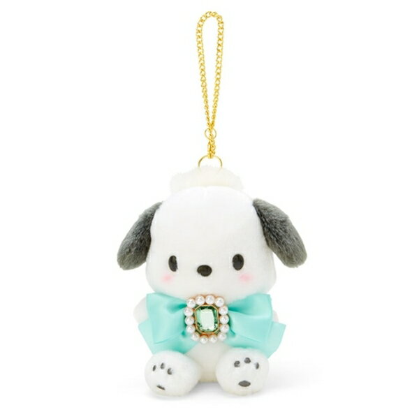 【震撼精品百貨】Pochacco 帕帢狗~日本三麗鷗Sanrio 帕恰狗絨毛玩偶吊飾 (耀眼珍珠)*67402