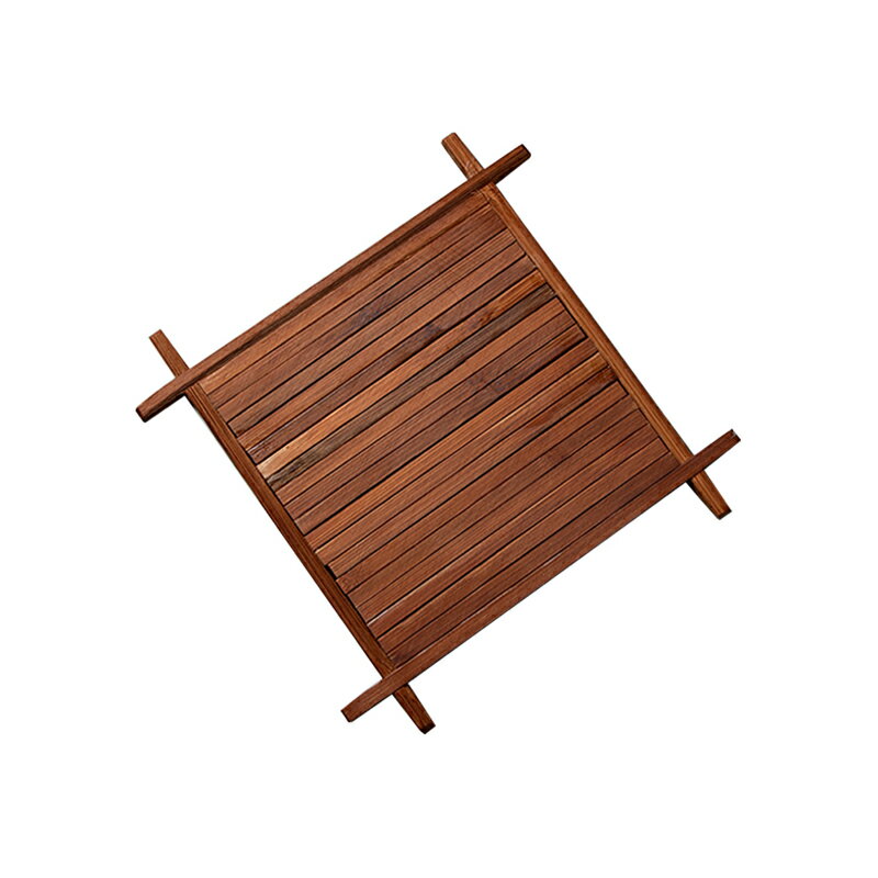 井字厚竹條壺墊 隔熱墊 復古壺杯墊 竹壺墊 竹杯墊 竹壺承竹茶具 4