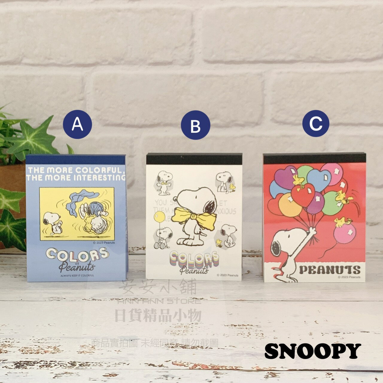 日本代購直送 Y63 新款 史努比 迷你便條記事本 Snoopy便條紙 PEANUTS 便條本 備忘錄 日本製文具