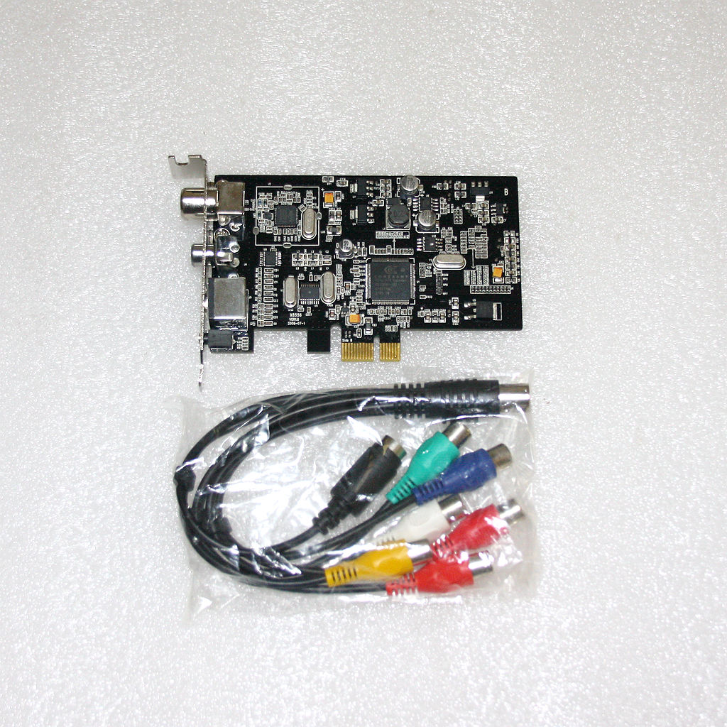 聯想PCI-E影片接收卡採集卡 金亞太DMB Analog TV FM AUX RM介面