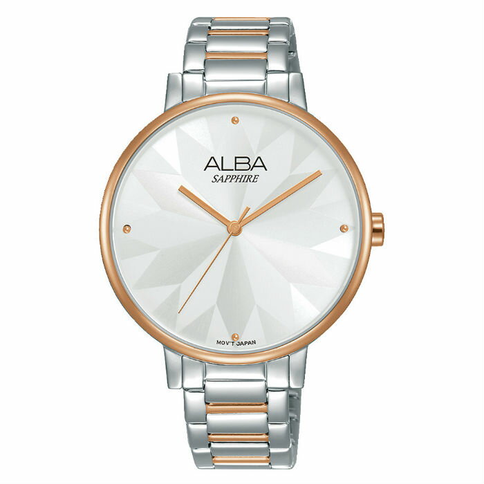 ALBA VJ21-X144KS(AH8571X1) 流行簡約時尚腕錶/白 36mm