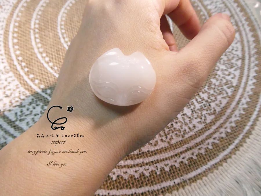 白兔毛狐狐 白兔毛 水晶飾品 晶晶工坊-love2hm 46211 5