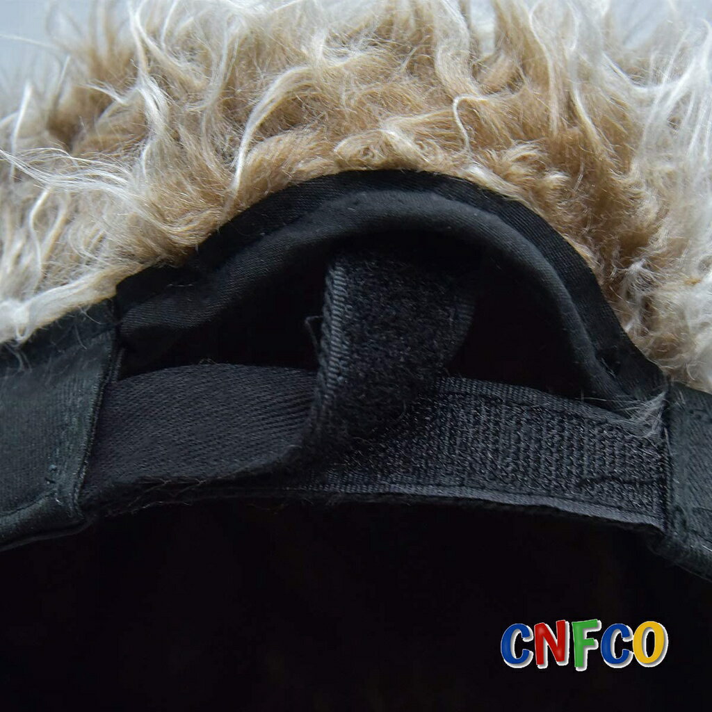 IOSNA 短毛個性搞笑嬉哈棒球帽子 遮陽帽 運動帽 潮帽 高爾夫球帽 搞怪帽子 5