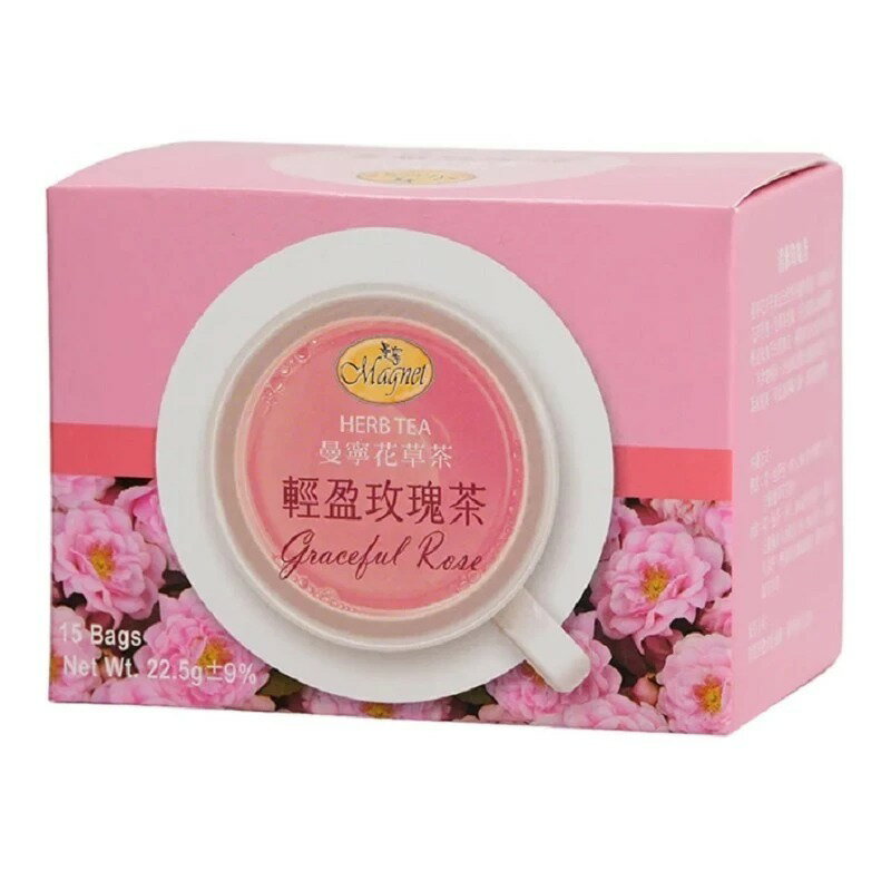 曼寧 輕盈玫瑰茶2公克x15入/盒
