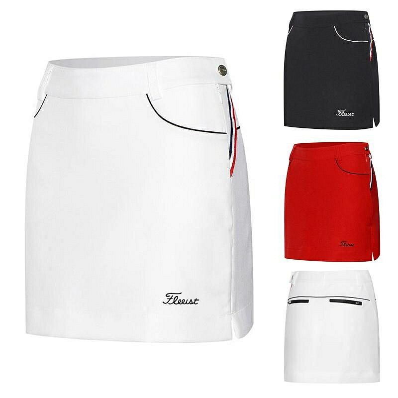 Titleist 高爾夫服裝女士時尚運動戶外五分裙透氣短裙休閒防走光半身褲裙裙