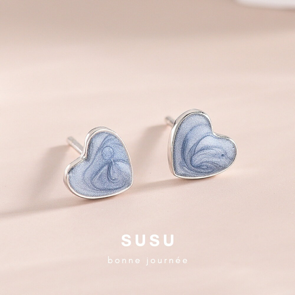 SU SU︱心心滴釉養耳棒❤️事業 招財 人緣 工作 健康 紓壓 水晶 飾品 耳環 項鍊 手鍊 現貨 穿搭 百搭 時尚 4