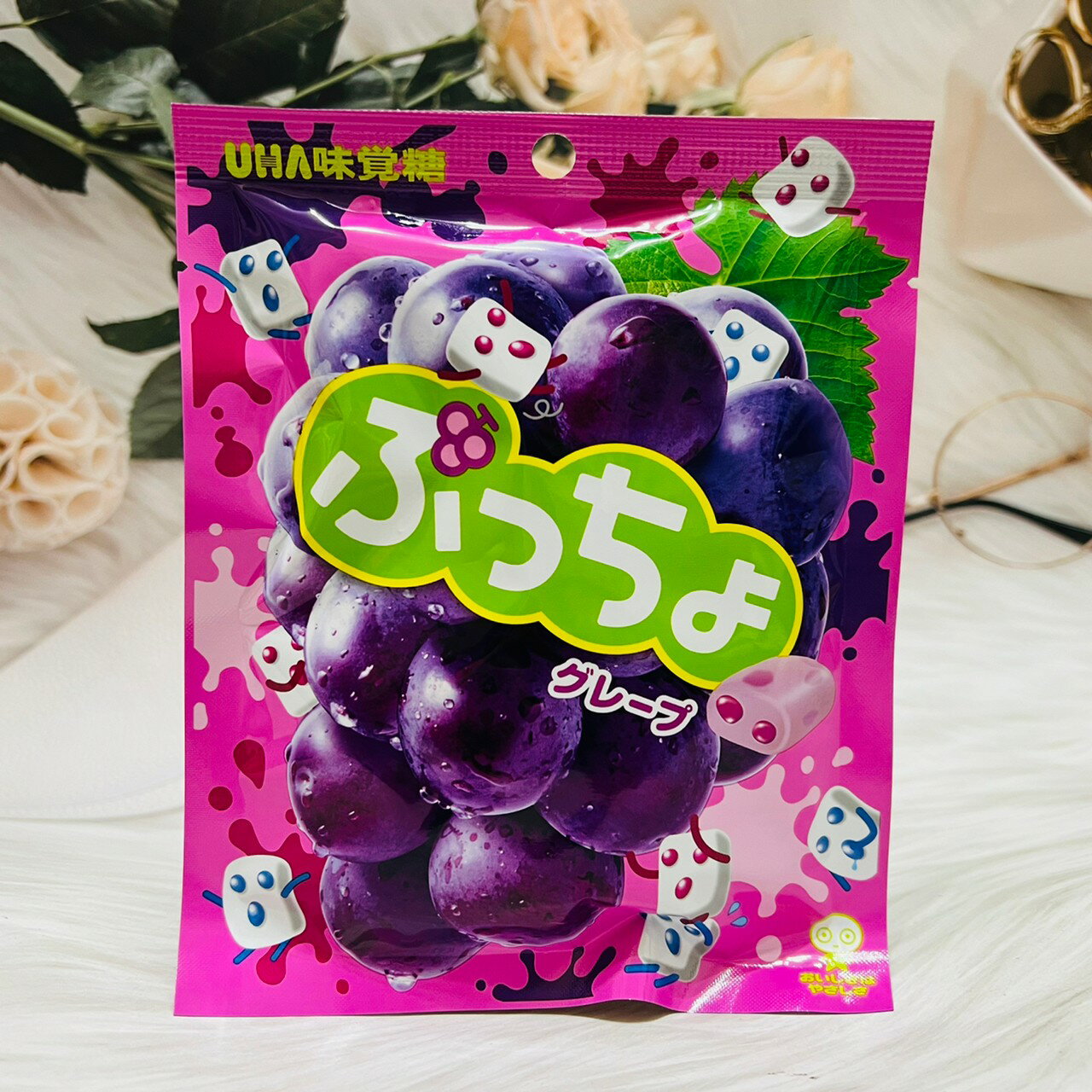 日本 UHA味覺糖 普超軟糖 葡萄味 草莓味 可樂味 多款風味供選｜全店$199免運
