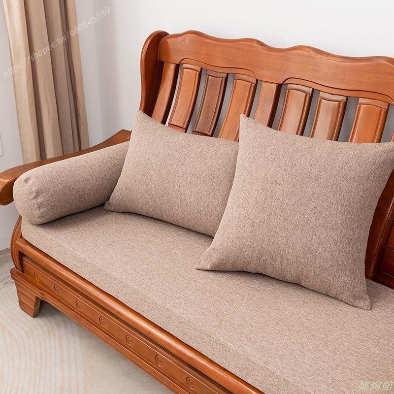 50D高密度海綿沙發墊 沙發圓柱扶手枕 加厚加硬紅木沙發墊 家用床墊 實木沙發墊坐墊 老式木椅沙發海綿墊子 防滑