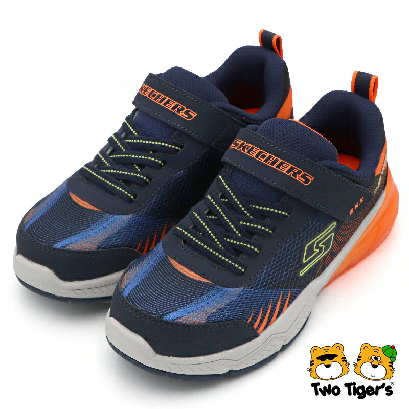 SKECHERS THERMOFLUX 2.0 運動鞋 中大童 藍橘 R8259(403728WLNVOR)