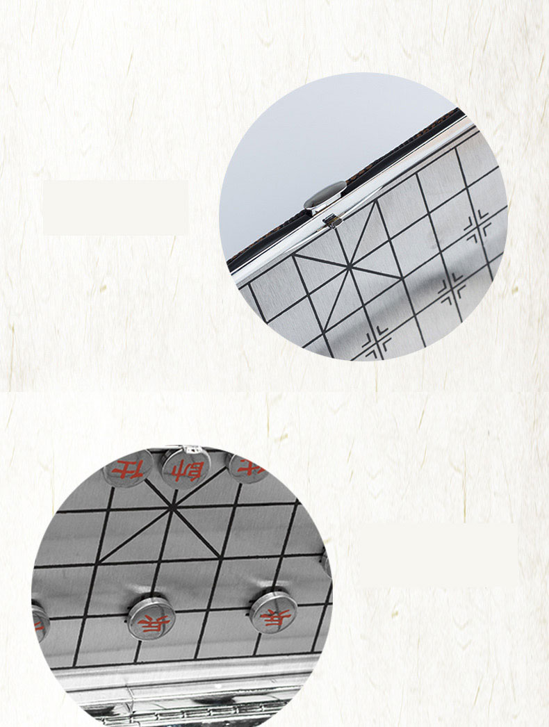 創意迷你磁力象棋簡約折疊磁鐵象棋棋牌戶外旅游便捷式磁力象棋 9