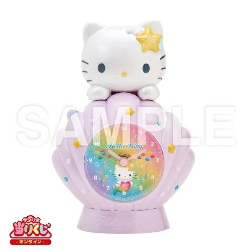 【震撼精品百貨】凱蒂貓 Hello Kitty~日本SANRIO三麗鷗 KITTY美人魚一番賞 時鐘*18212