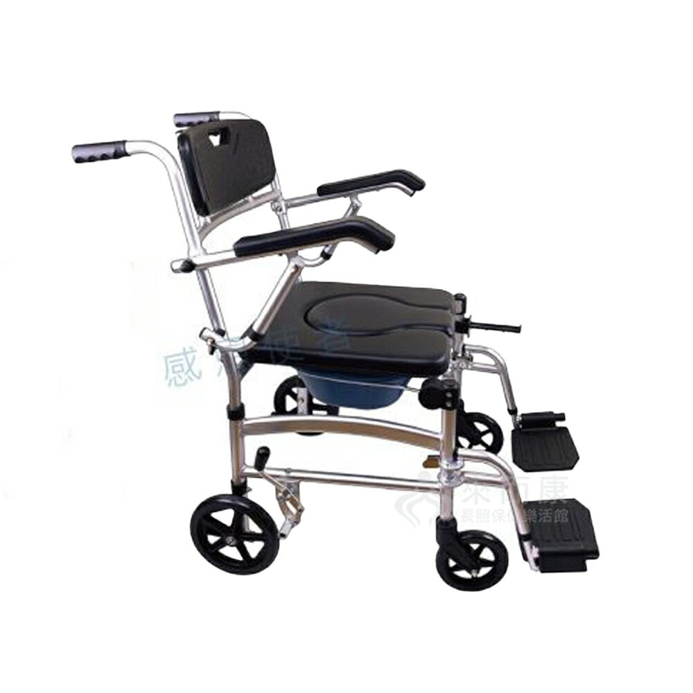 來而康 日華 感恩使者 移動式沐浴椅 馬桶椅 帶輪 ZHCN2311 洗澡椅 沐浴椅 便盆椅 便器椅 浴椅