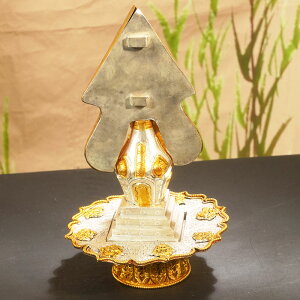 尼泊爾純銅朵瑪食子酥油花鎏金鎏銀佛教用品藏式供佛佛前擺件雕花