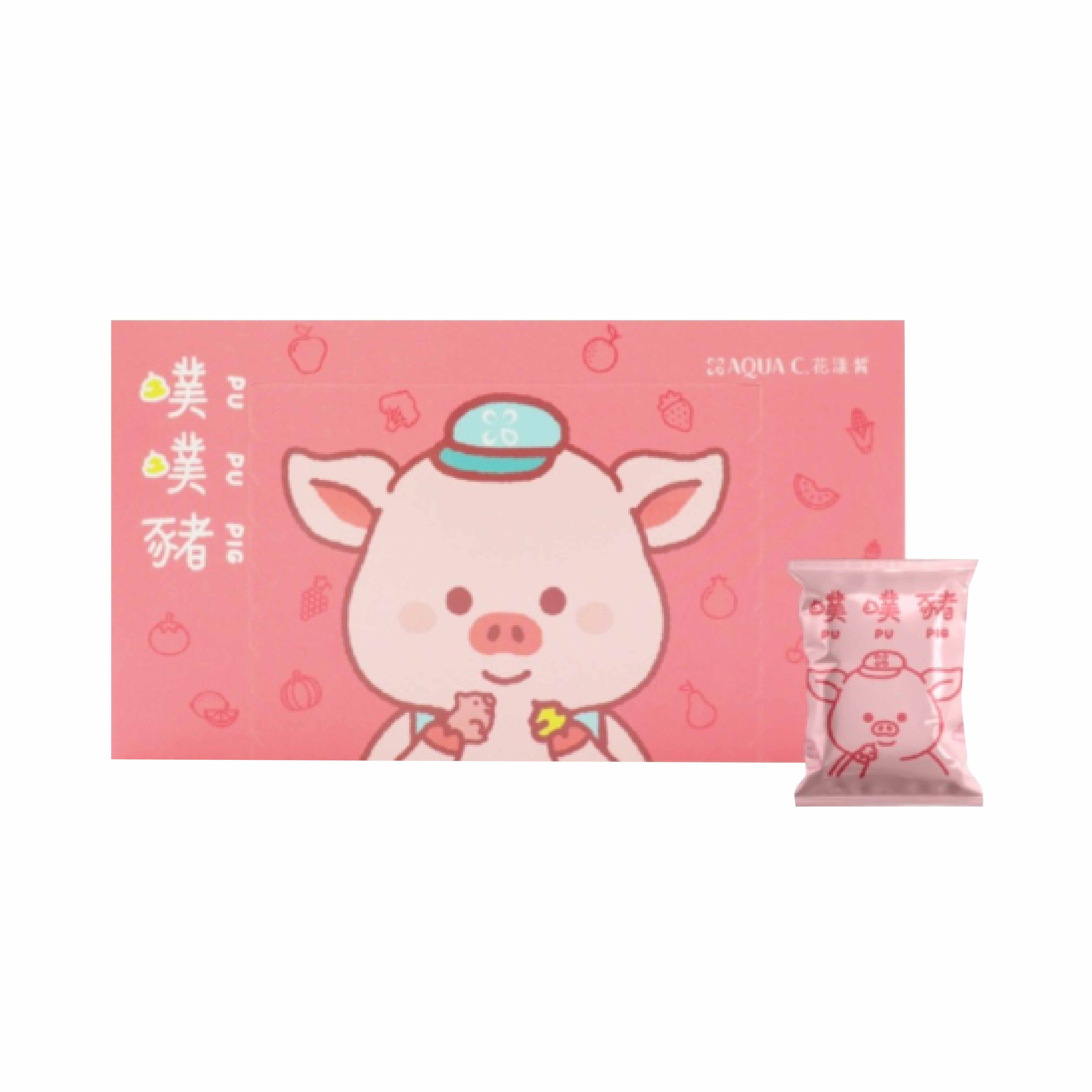 AQUA C.花漾皙 噗噗豬酵素軟糖(30包/盒) 1