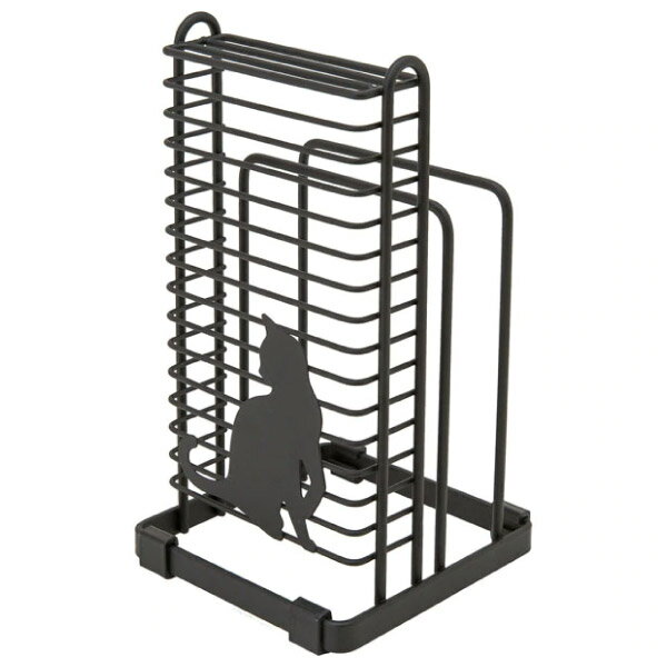 黑貓菜刀砧板架 MAIN BK NITORI宜得利家居