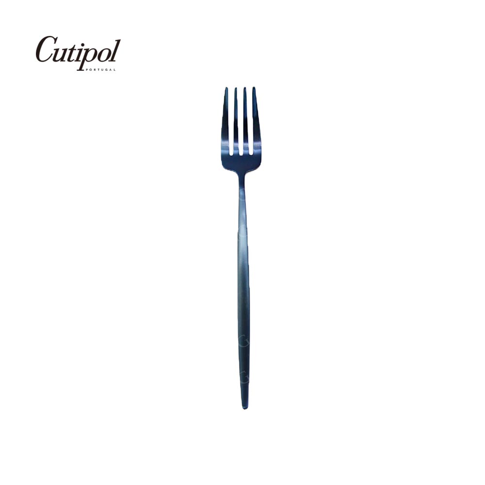 葡萄牙Cutipol MOON系列17CM點心叉 (宇宙藍)