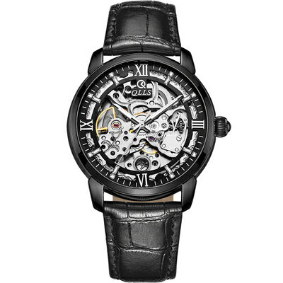 免運【現貨特價】年新款瑞士手錶男士機械錶全自動鏤空防水陀飛輪學生男錶