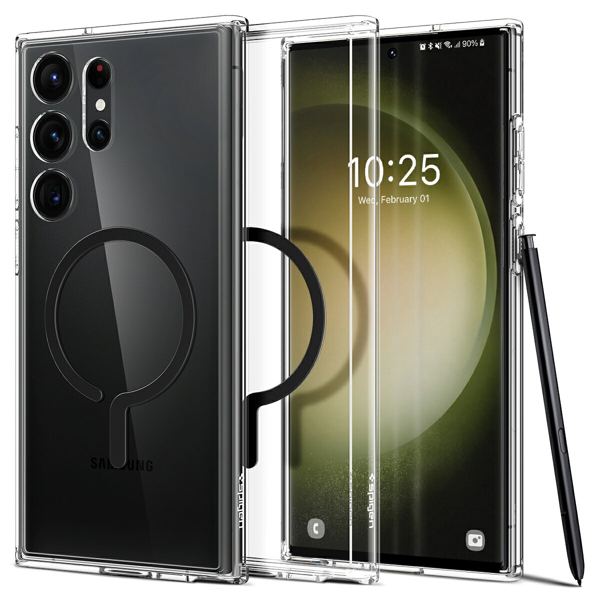Spigen sgp OneTap magsafe 磁吸殼 手機殼 保護殼 防摔殼 Galaxy S23 Ultra 1