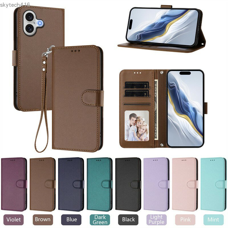 【喜挖】適用於三星Galaxy A17/A07/A26/M16 5G/X Cover 7 Pro手機套翻蓋電話保護套插卡皮套防摔軟矽膠外殼支架手繩