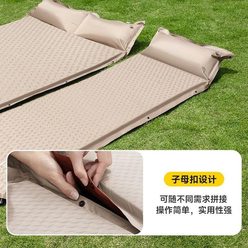 充氣床墊 氣墊床 充氣床 露營床墊 露營充氣床墊戶外氣墊床打地鋪家用自動充氣床野營帳篷地墊折疊床