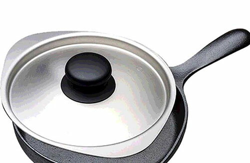[COSCO代購4] W135231 柳宗理 南部鐵器迷你煎盤18公分 含不鏽鋼鍋蓋
