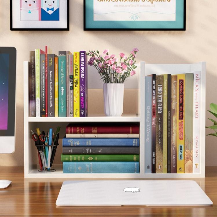 學生用書架簡易桌上兒童桌面小書架置物架辦公室收納架省空間書櫃