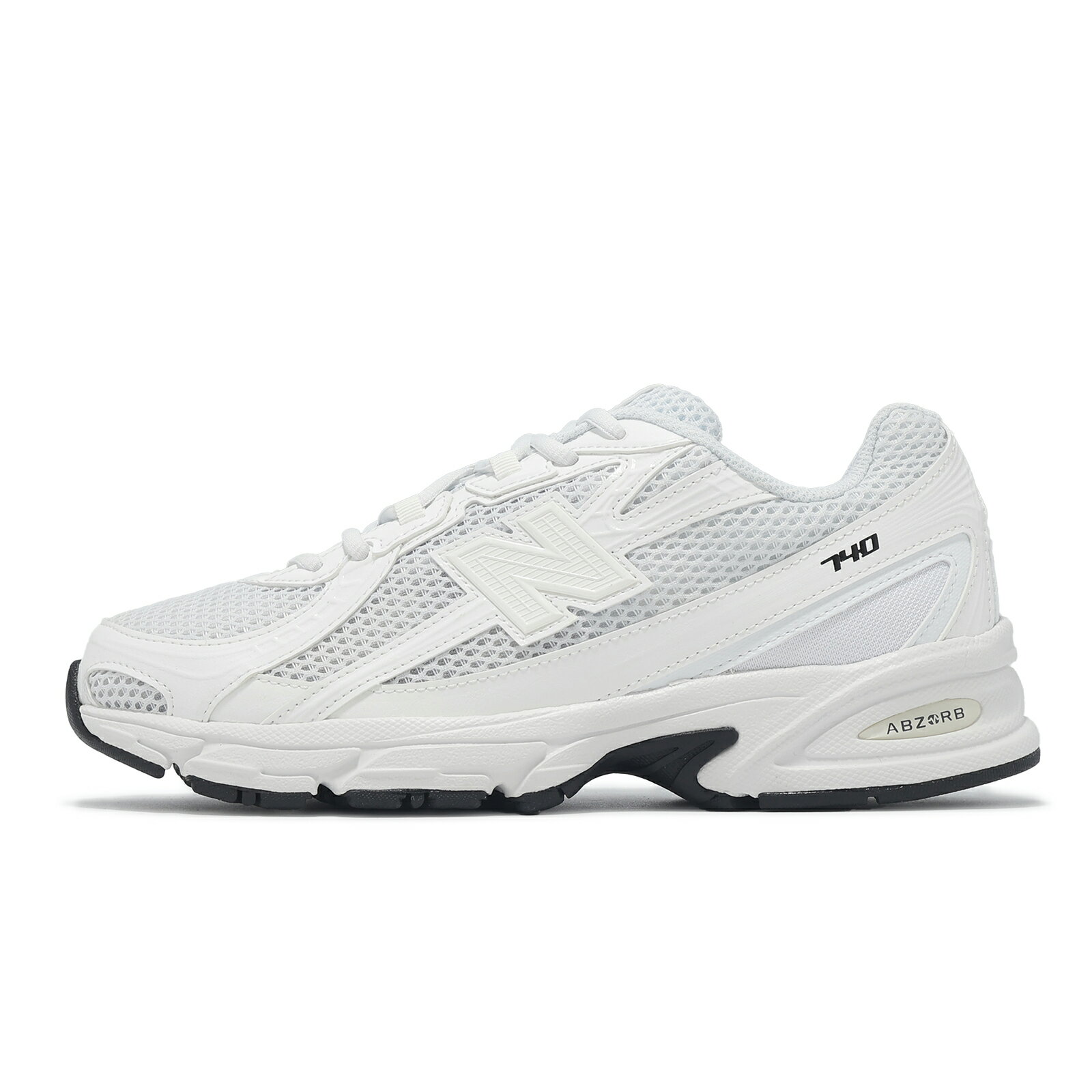 New Balance NB 休閒鞋 740 男鞋 女鞋 白 復古 緩震 運動鞋 老爹鞋 NB U740WW2-D