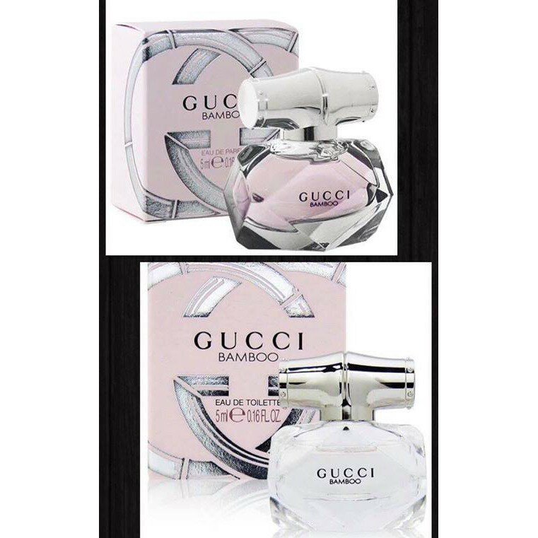 【小香】Gucci Bamboo 竹棻 女性 淡香水/淡香精 (5ML) 沾式｜期間限定◆秋冬迷人香氛
